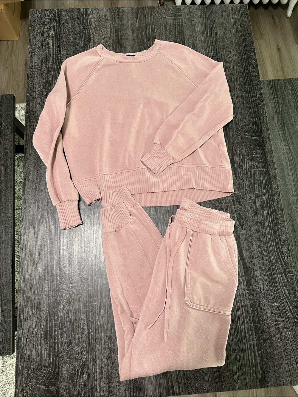 Jane + Delancey Pink Sweat Set - Soft Pullover & Jogger